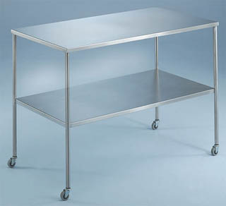 Paslanmaz Alet İlac Bohca Masası