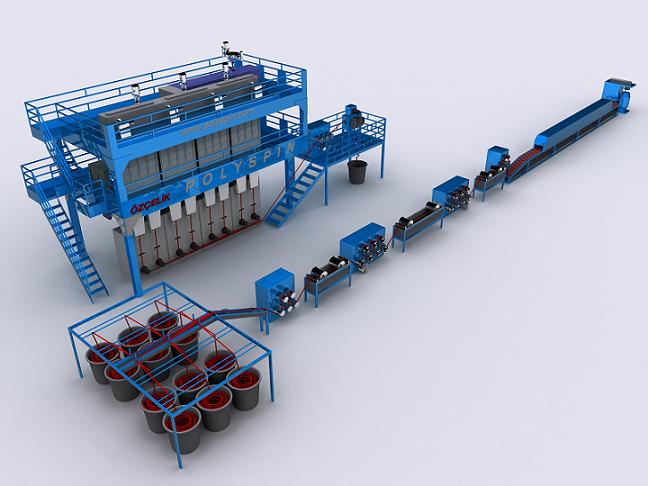 Staple Fiber Machine Kesik Elyaf Makinası